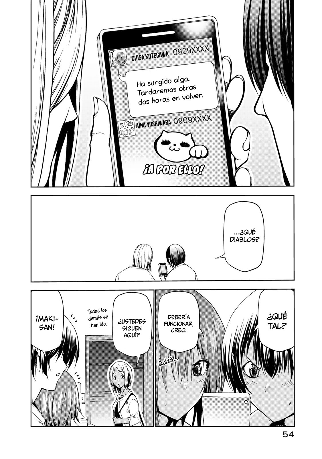 Grand Blue Capitulo 55: charla de chicas página 25