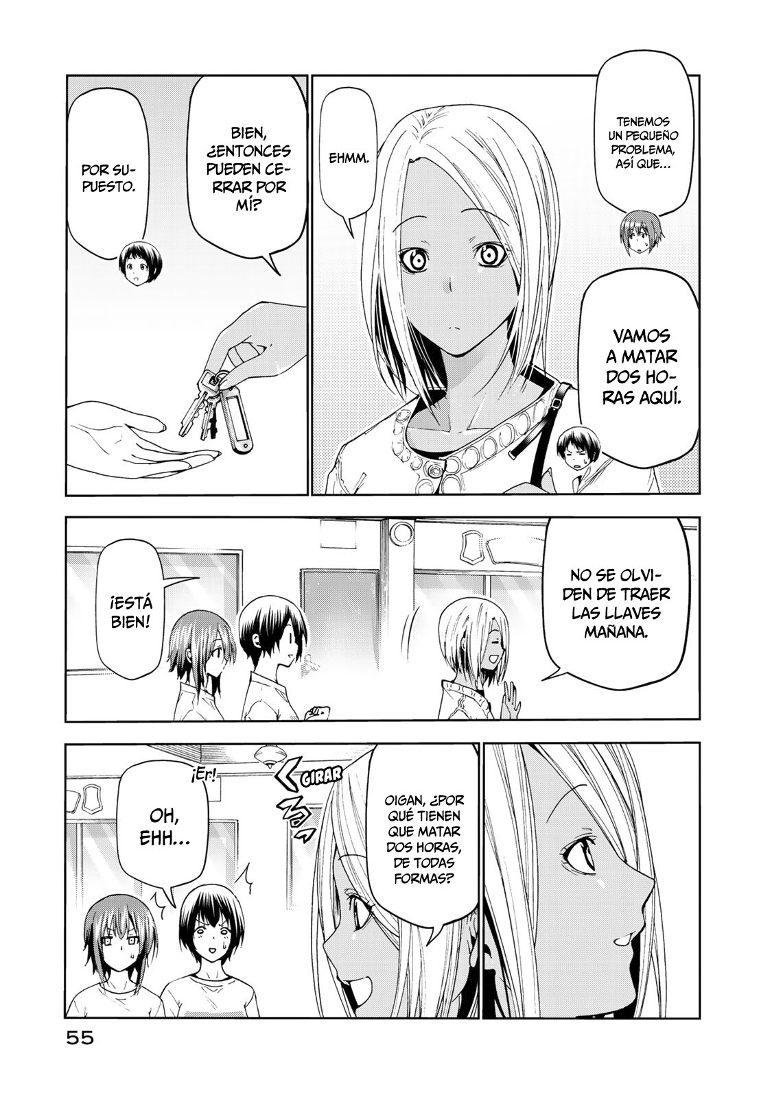 Grand Blue Capitulo 55: charla de chicas página 26