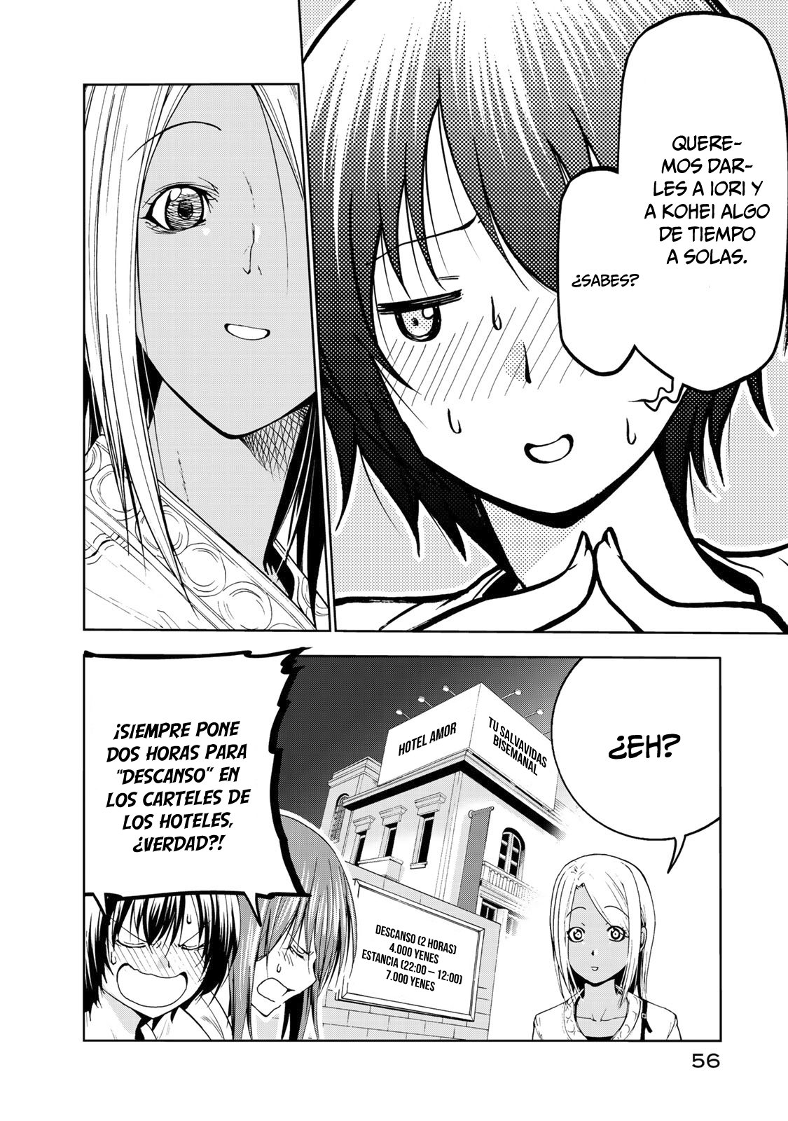 Grand Blue Capitulo 55: charla de chicas página 27