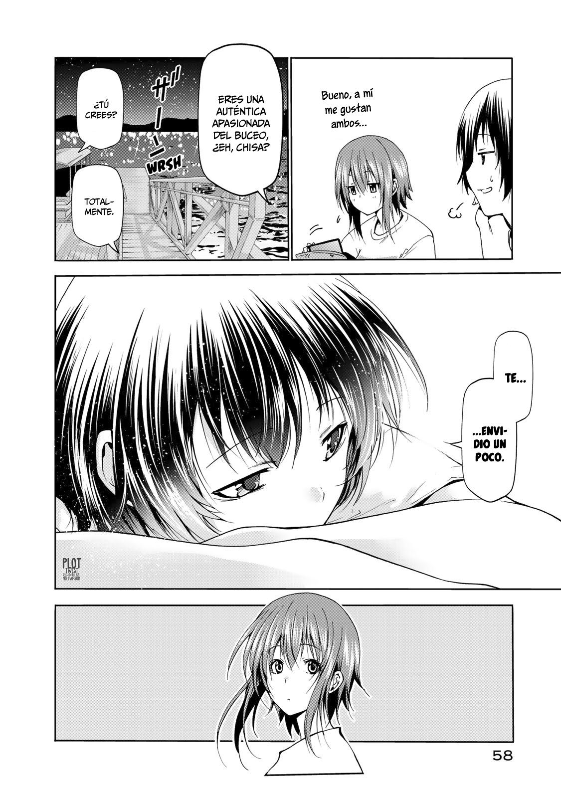 Grand Blue Capitulo 55: charla de chicas página 29