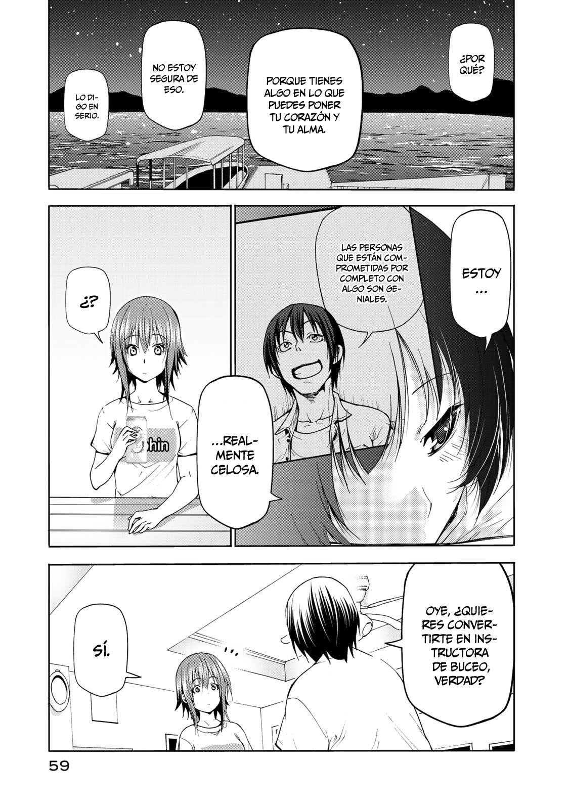 Grand Blue Capitulo 55: charla de chicas página 30