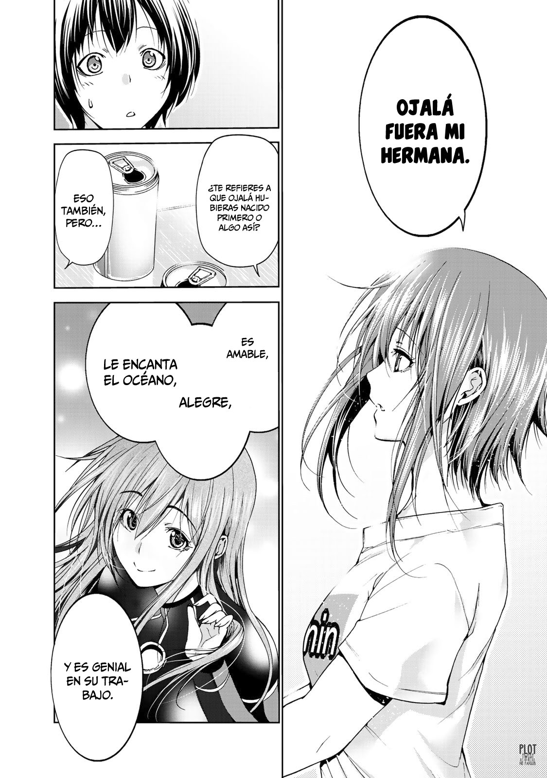 Grand Blue Capitulo 55: charla de chicas página 33