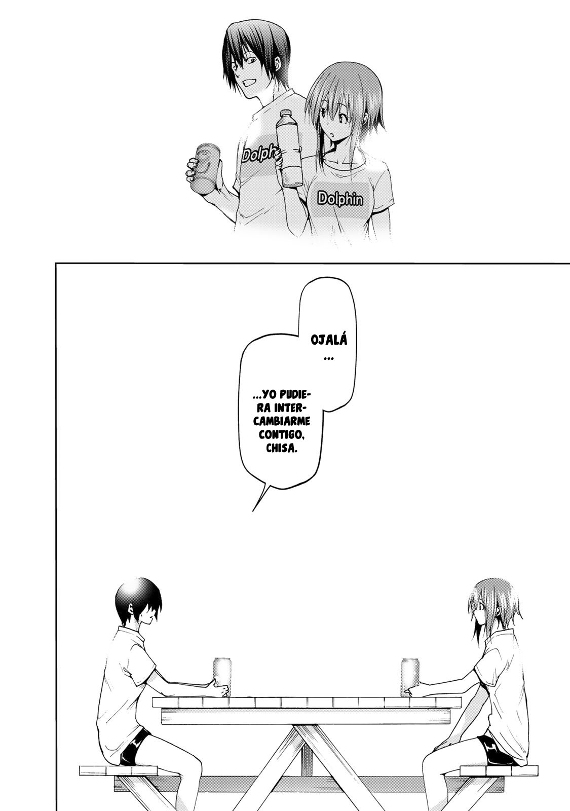 Grand Blue Capitulo 55: charla de chicas página 35