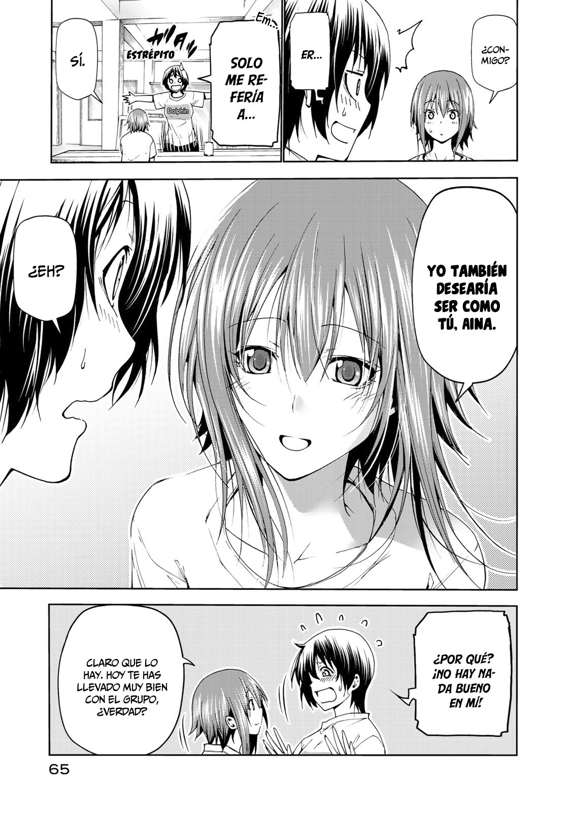 Grand Blue Capitulo 55: charla de chicas página 36