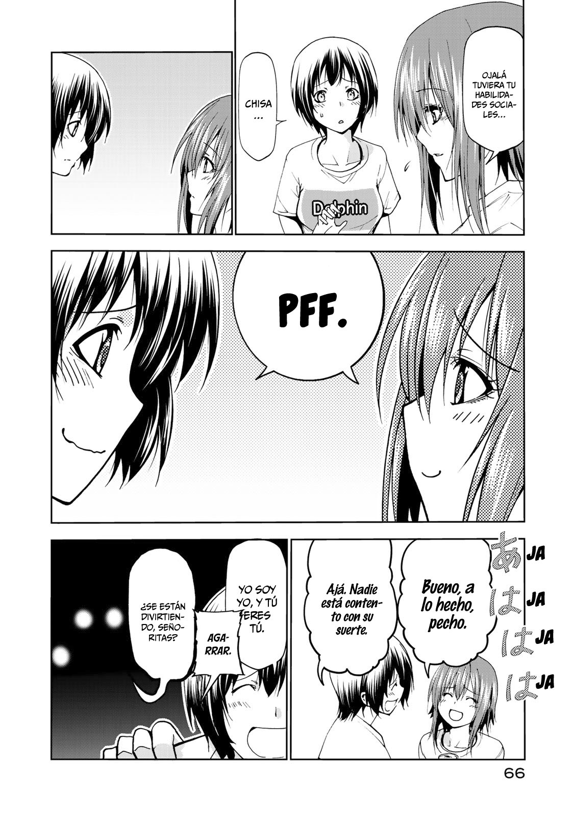 Grand Blue Capitulo 55: charla de chicas página 37