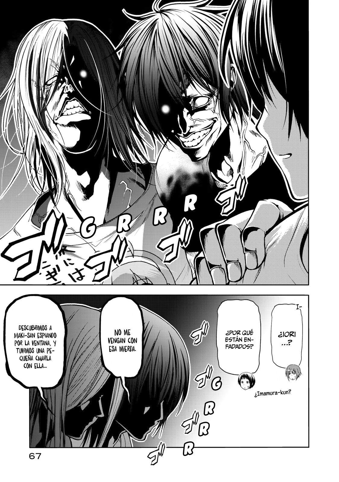 Grand Blue Capitulo 55: charla de chicas página 38