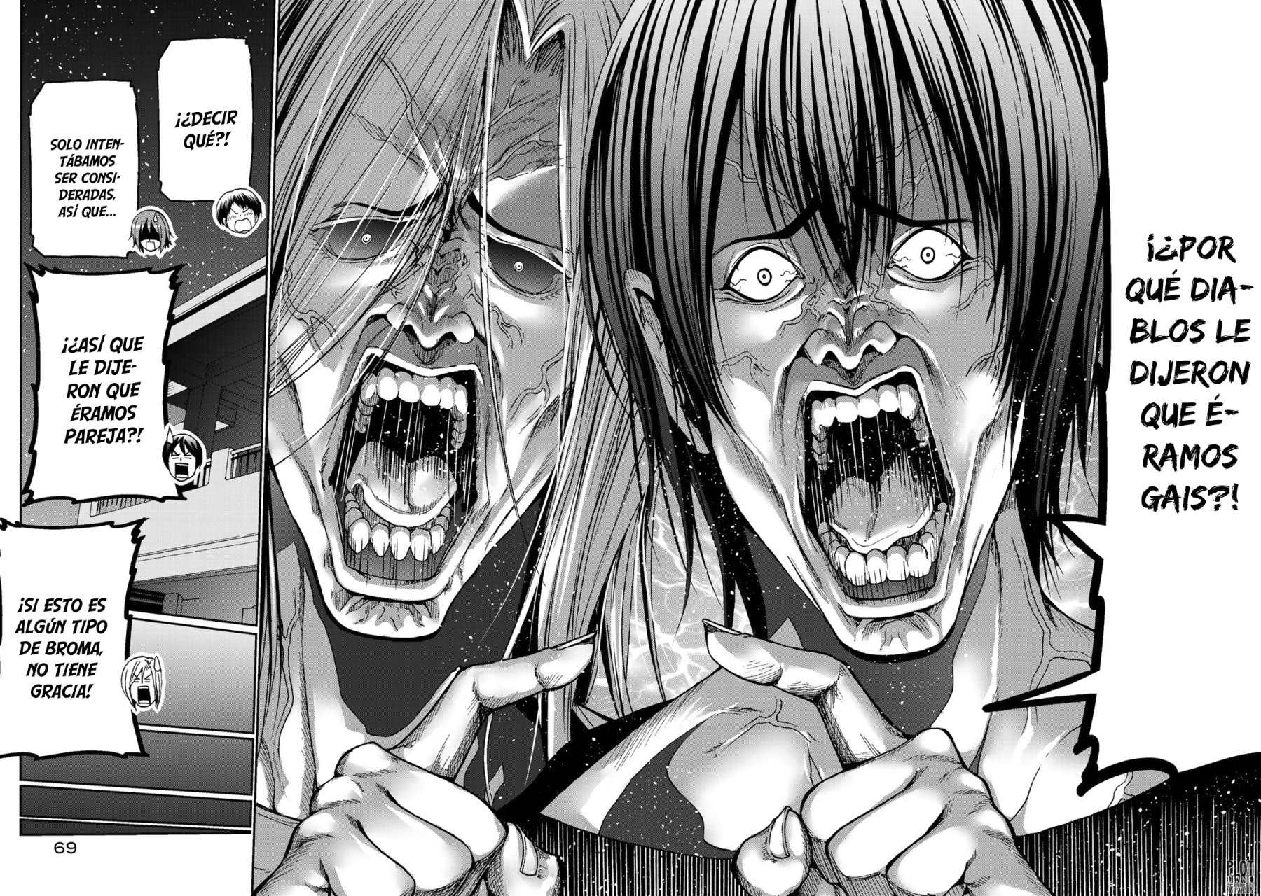 Grand Blue Capitulo 55: charla de chicas página 39