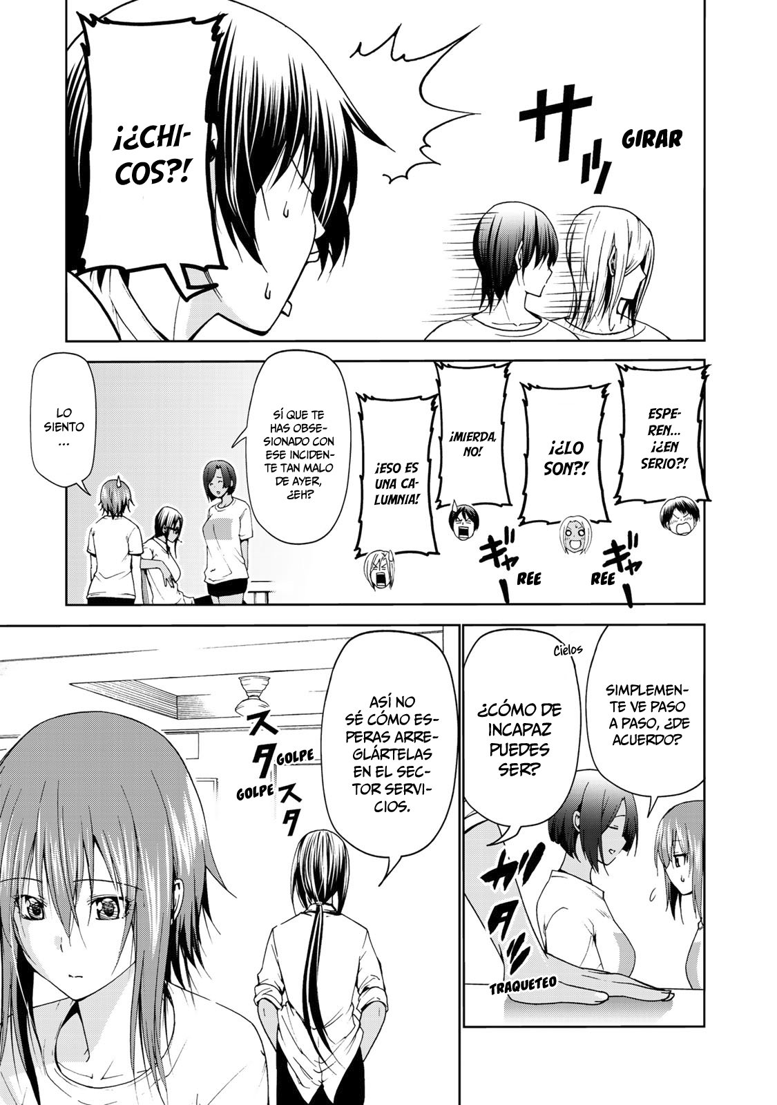 Grand Blue Capitulo 55: charla de chicas página 41