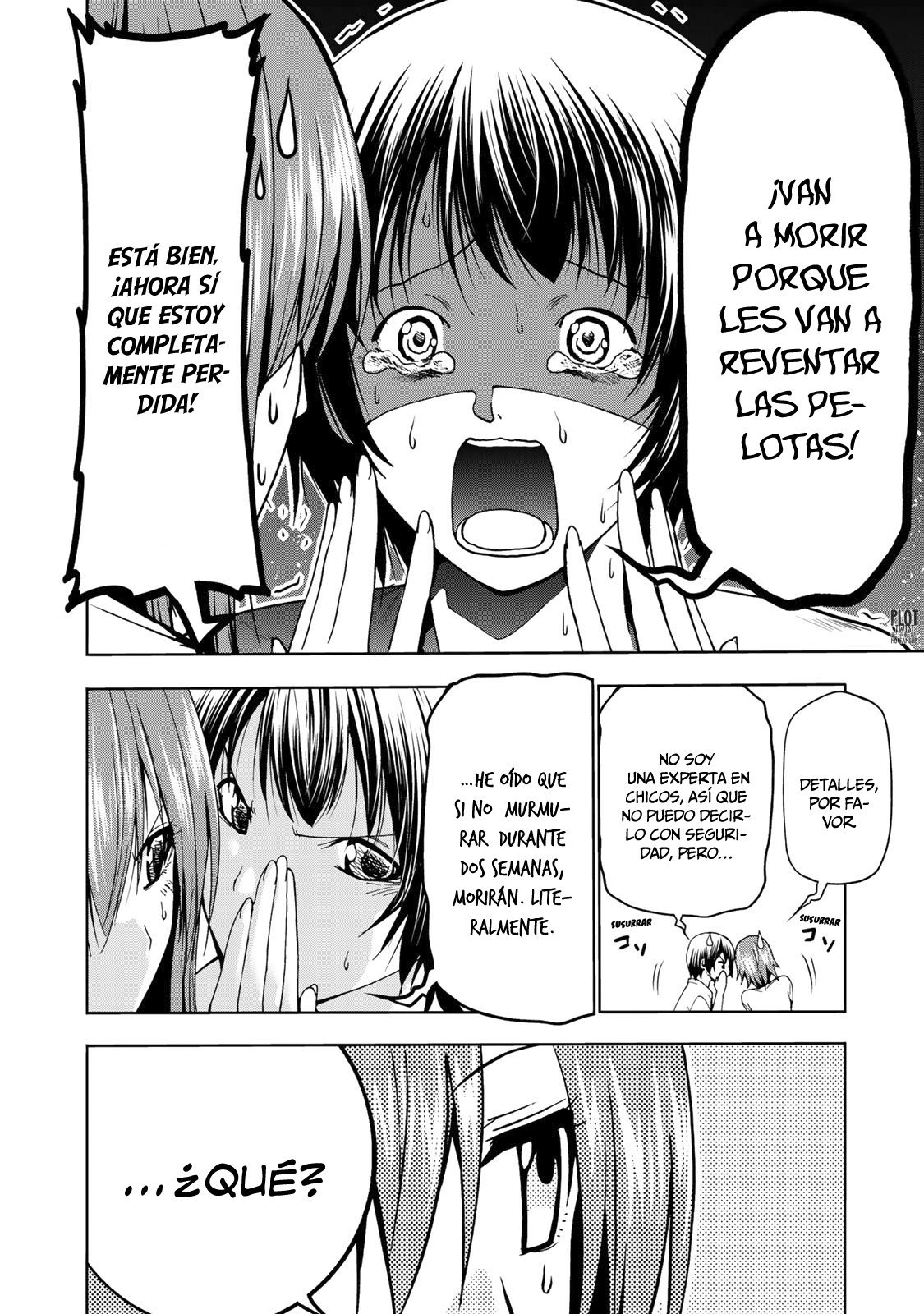 Grand Blue Capitulo 55: charla de chicas página 9