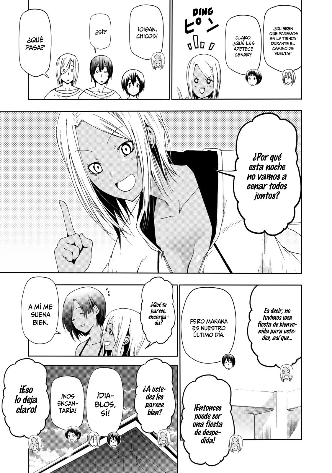 Grand Blue Capitulo 56: buceo recreativo página 10