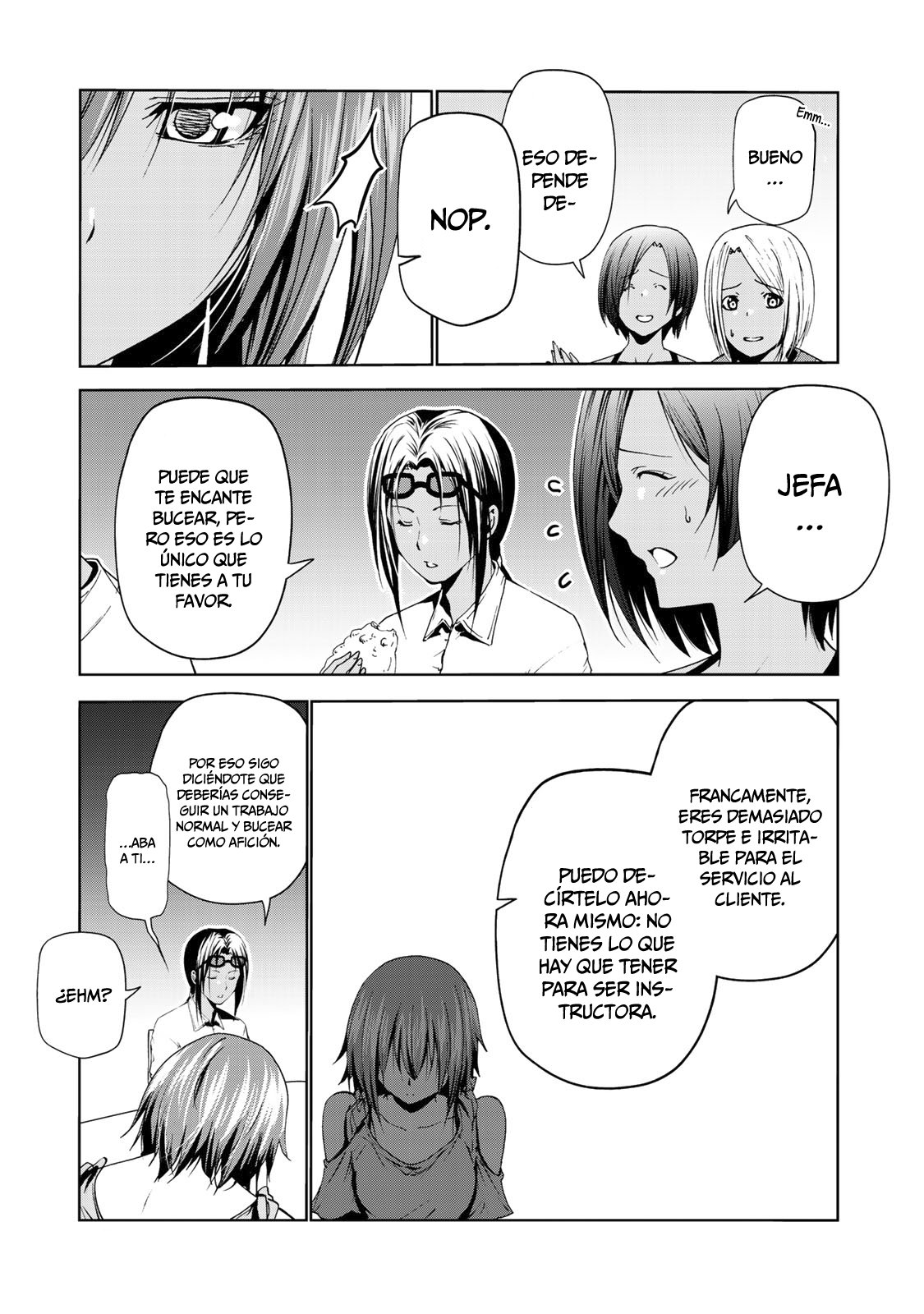 Grand Blue Capitulo 56: buceo recreativo página 18