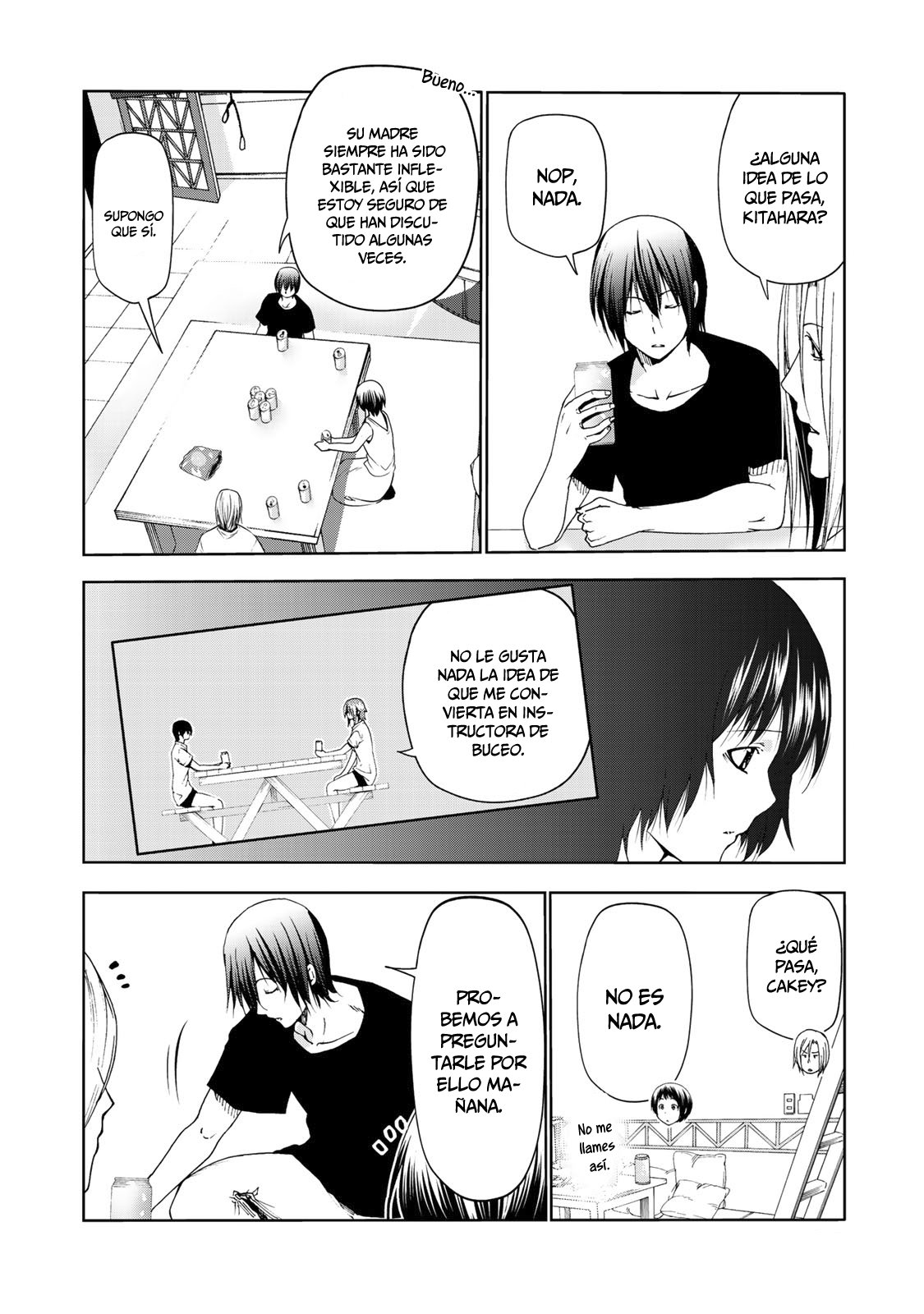 Grand Blue Capitulo 56: buceo recreativo página 21