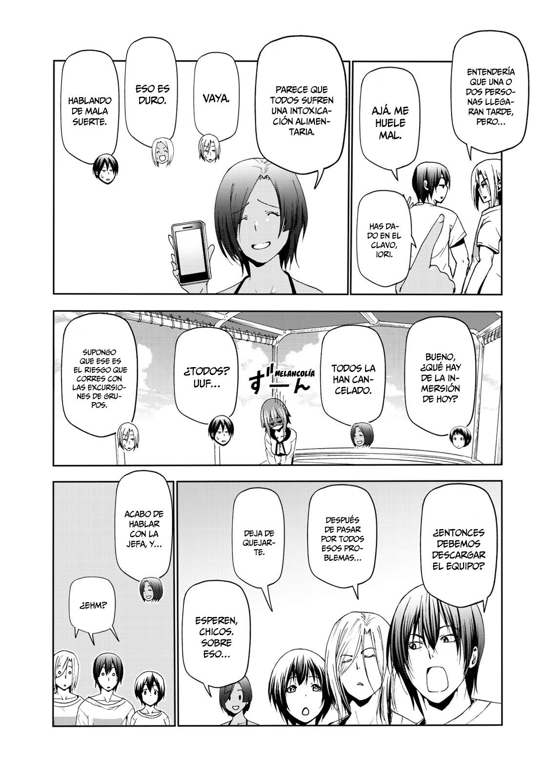 Grand Blue Capitulo 56: buceo recreativo página 27