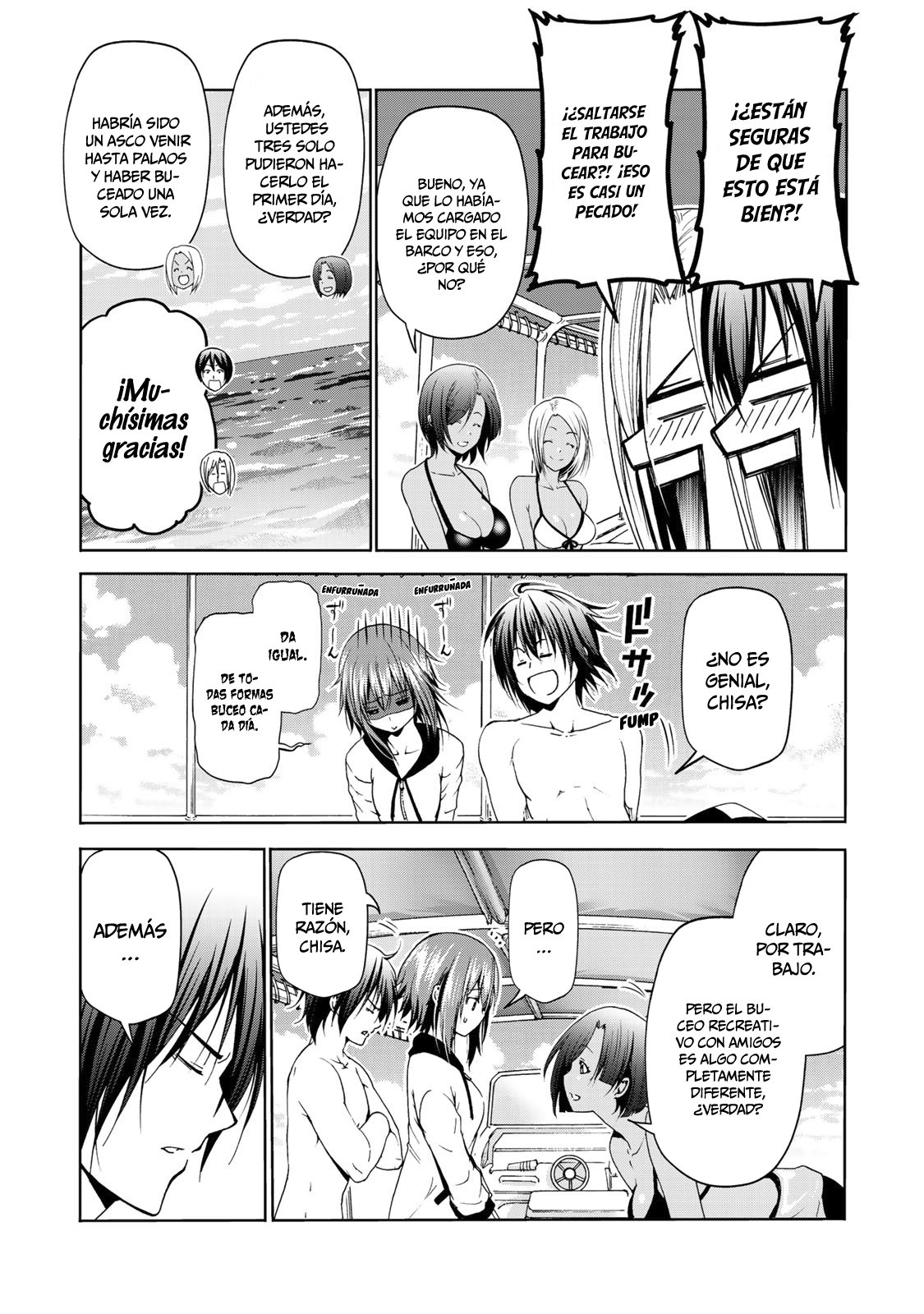 Grand Blue Capitulo 56: buceo recreativo página 29
