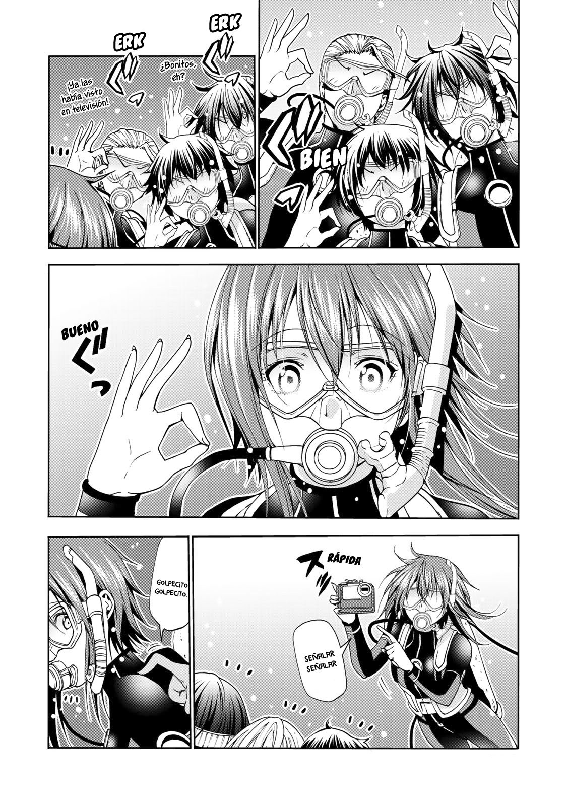 Grand Blue Capitulo 56: buceo recreativo página 34