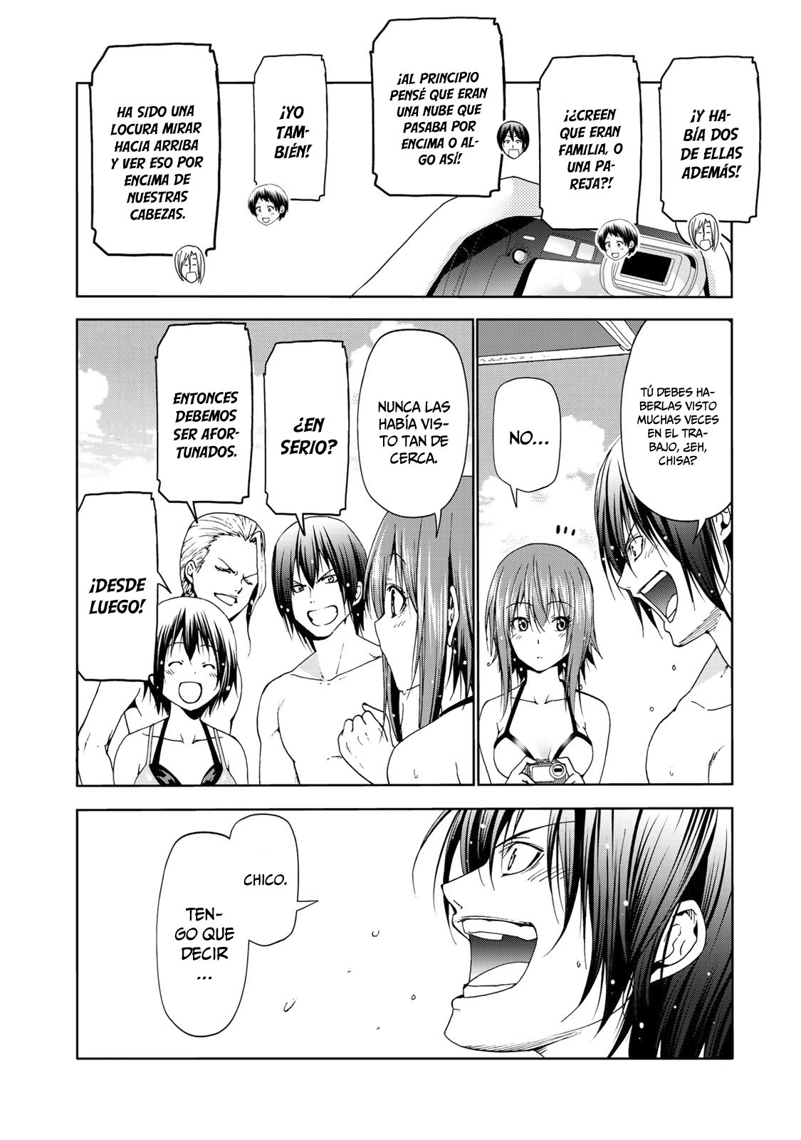 Grand Blue Capitulo 56: buceo recreativo página 39