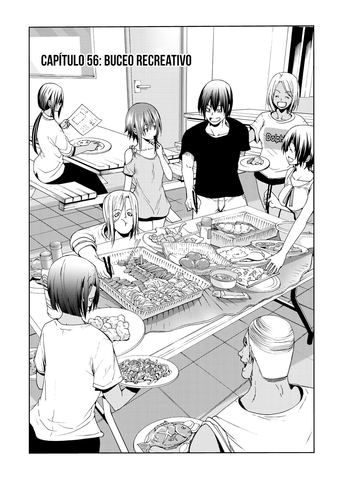 Grand Blue Capitulo 56: buceo recreativo página 4