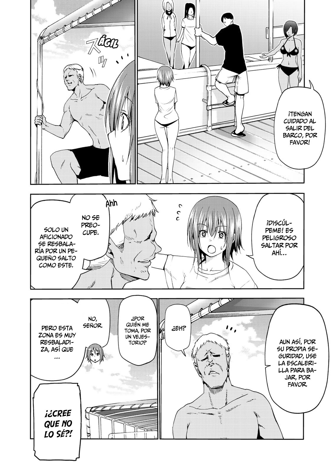 Grand Blue Capitulo 56: buceo recreativo página 5