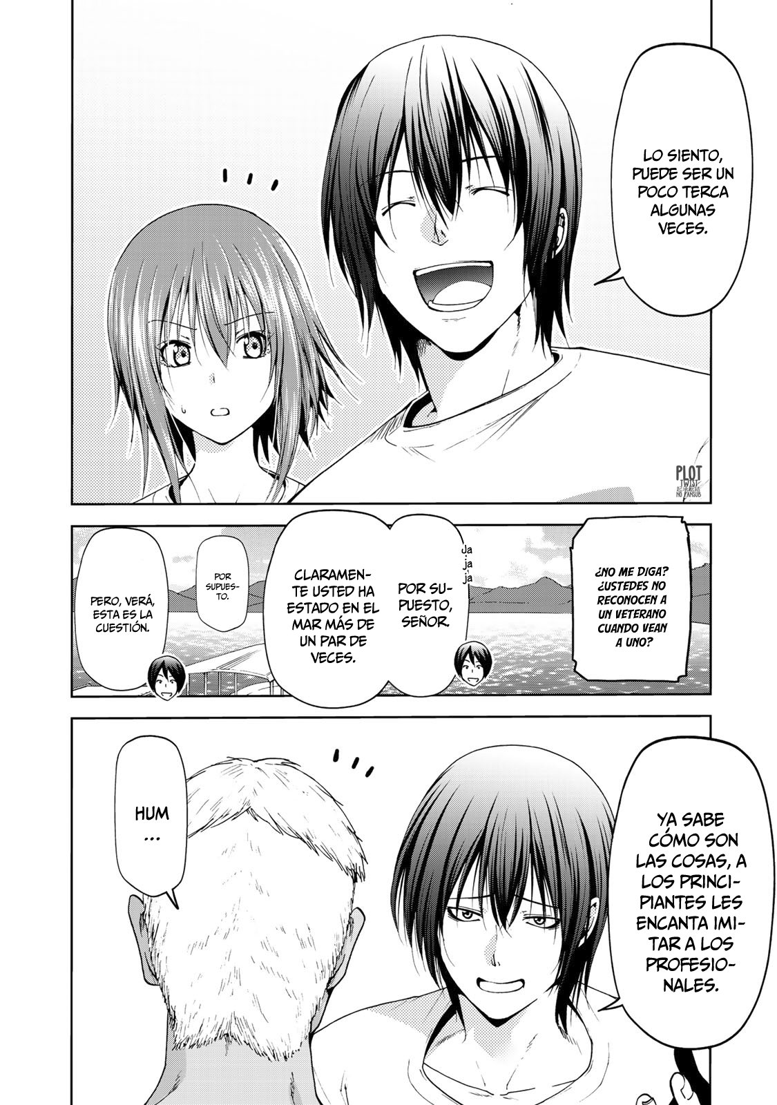 Grand Blue Capitulo 56: buceo recreativo página 7