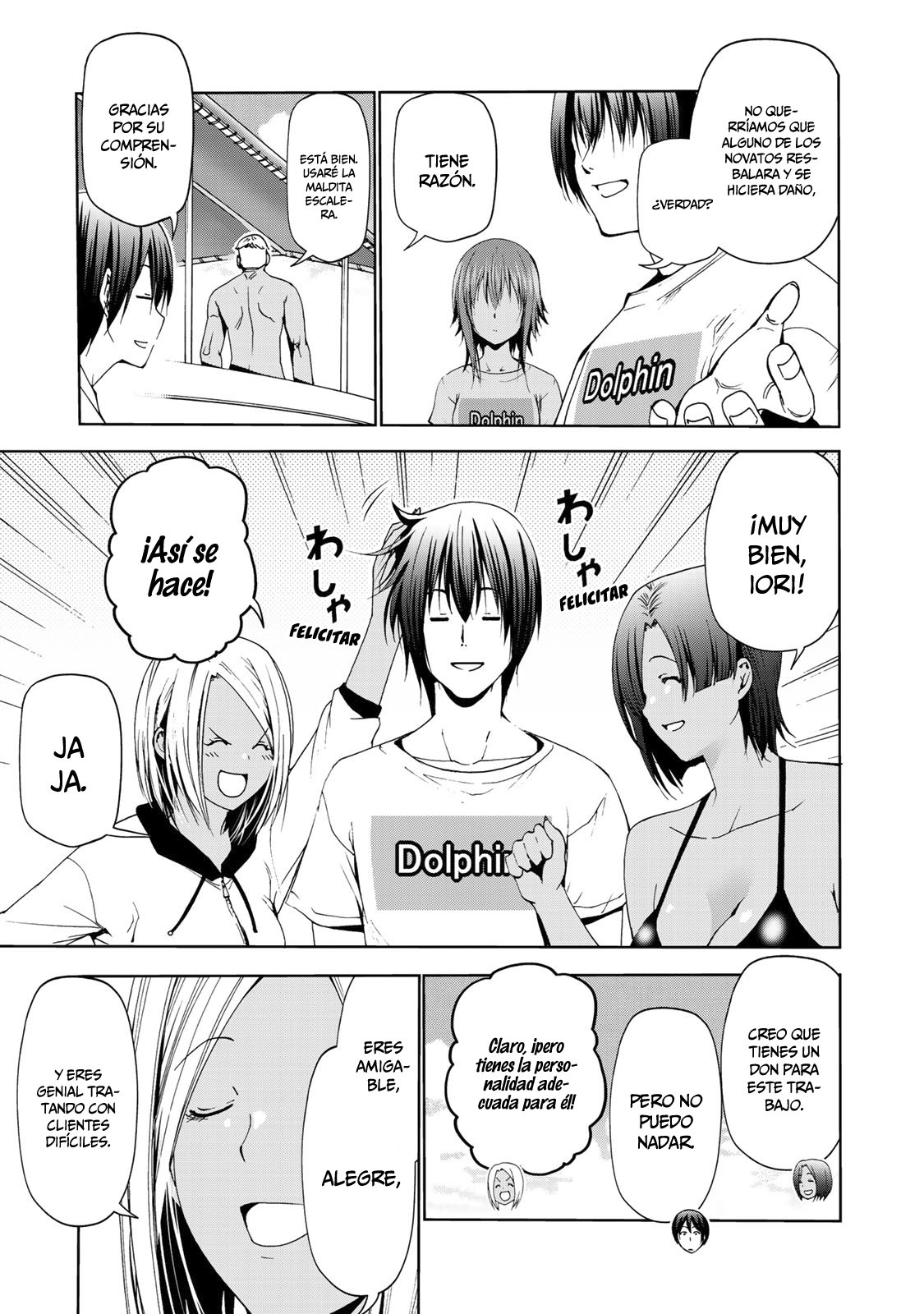 Grand Blue Capitulo 56: buceo recreativo página 8
