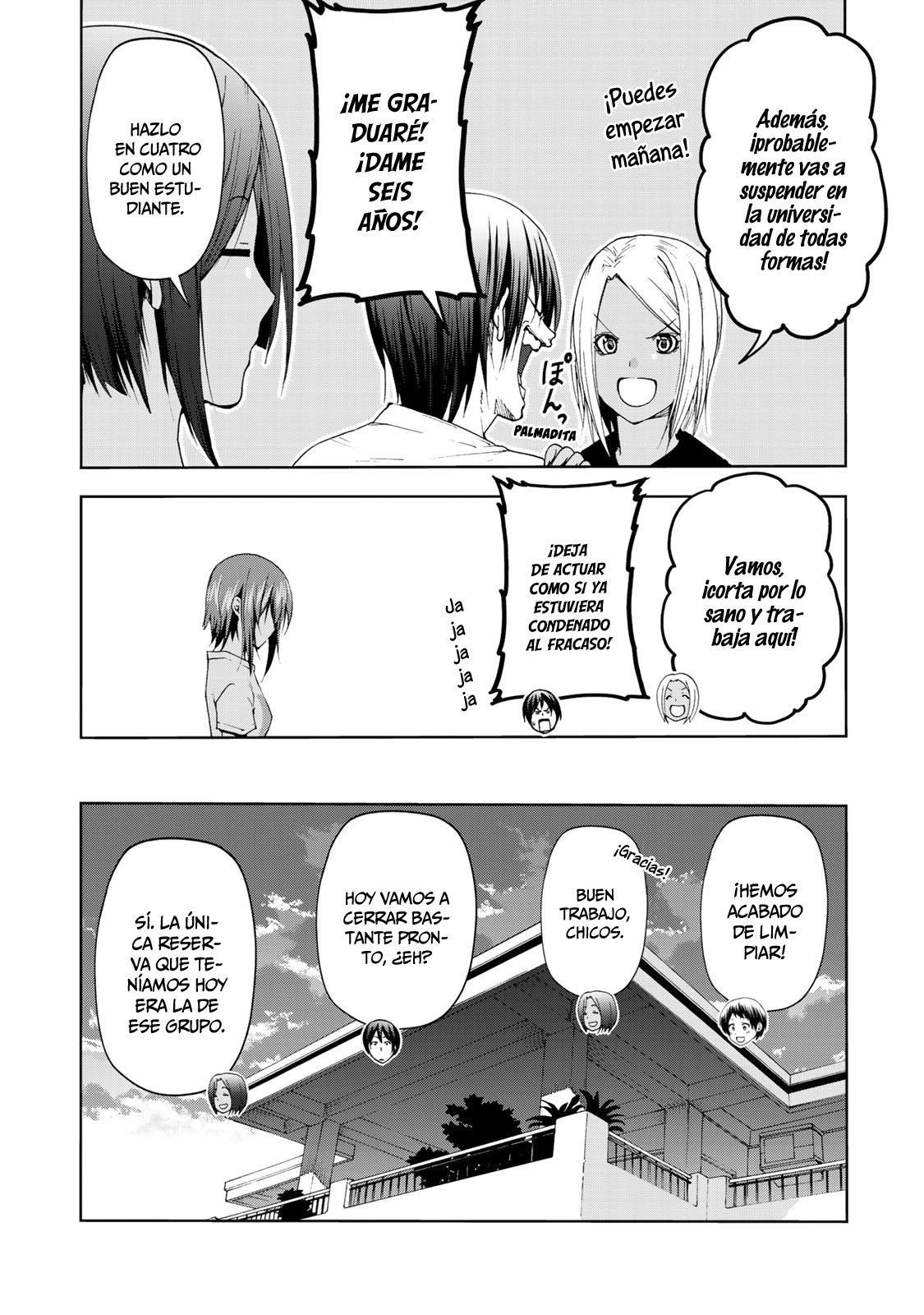 Grand Blue Capitulo 56: buceo recreativo página 9