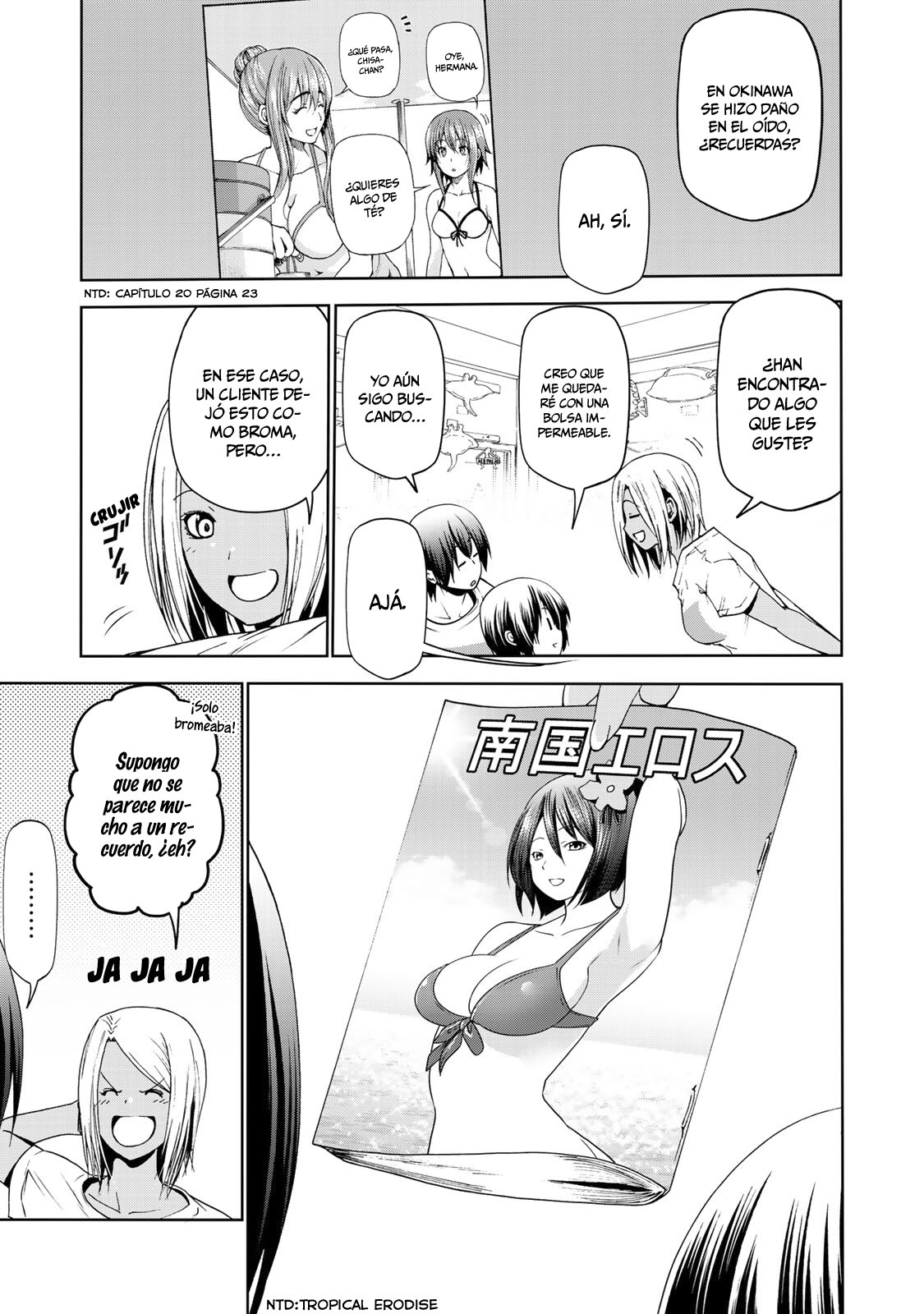 Grand Blue Capitulo 57: mamá página 12