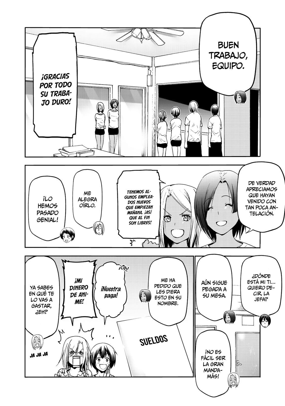 Grand Blue Capitulo 57: mamá página 15