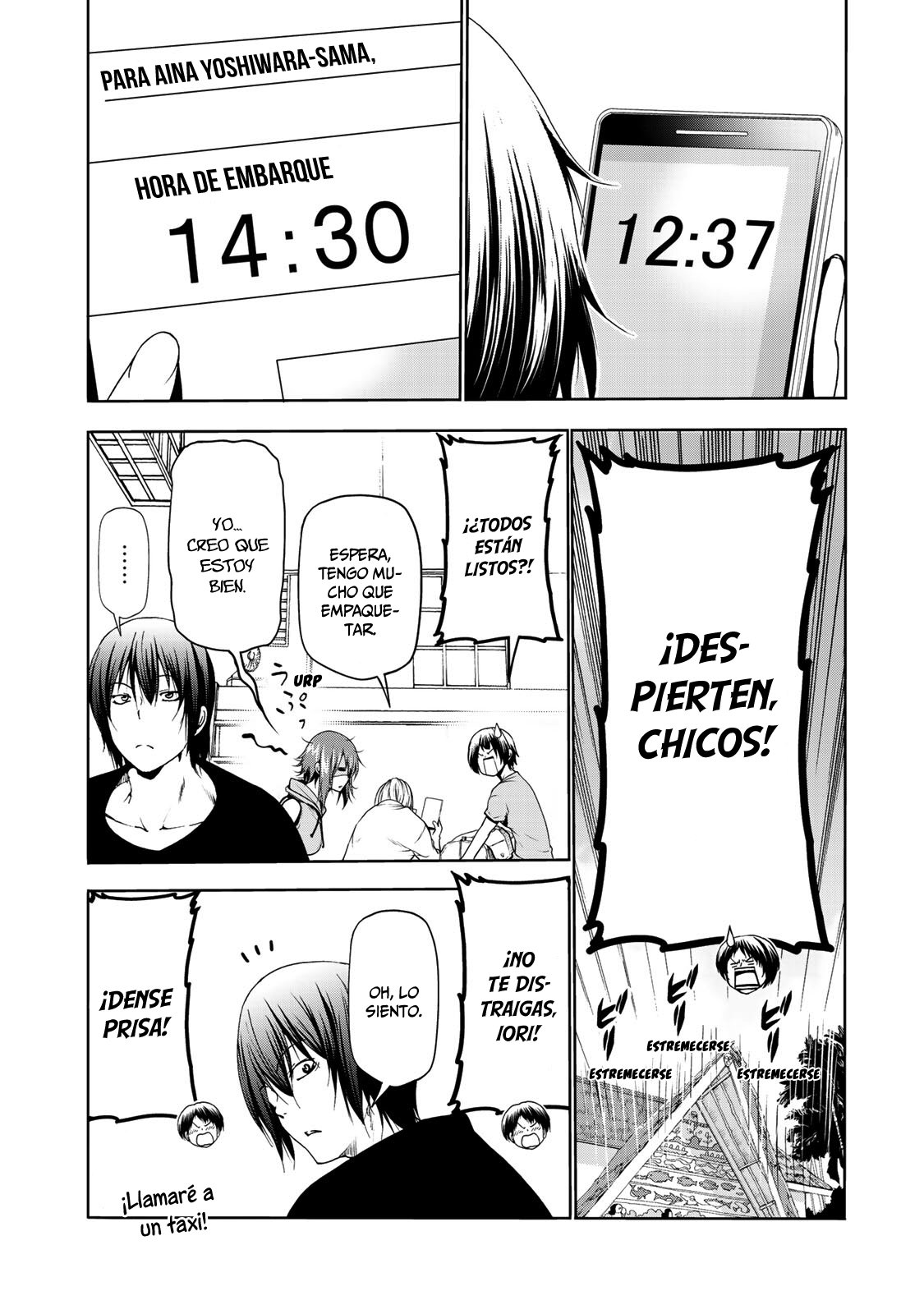 Grand Blue Capitulo 57: mamá página 21