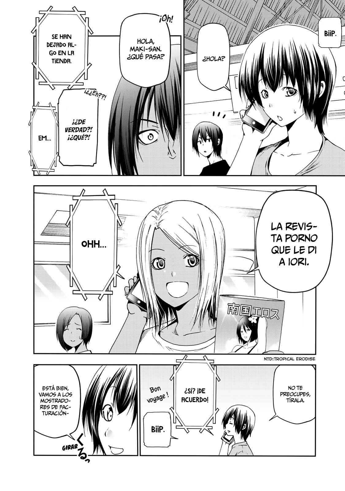 Grand Blue Capitulo 57: mamá página 23