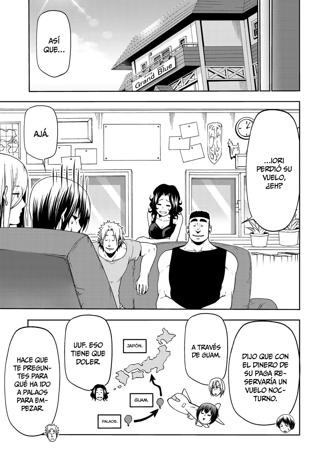 Grand Blue Capitulo 57: mamá página 26