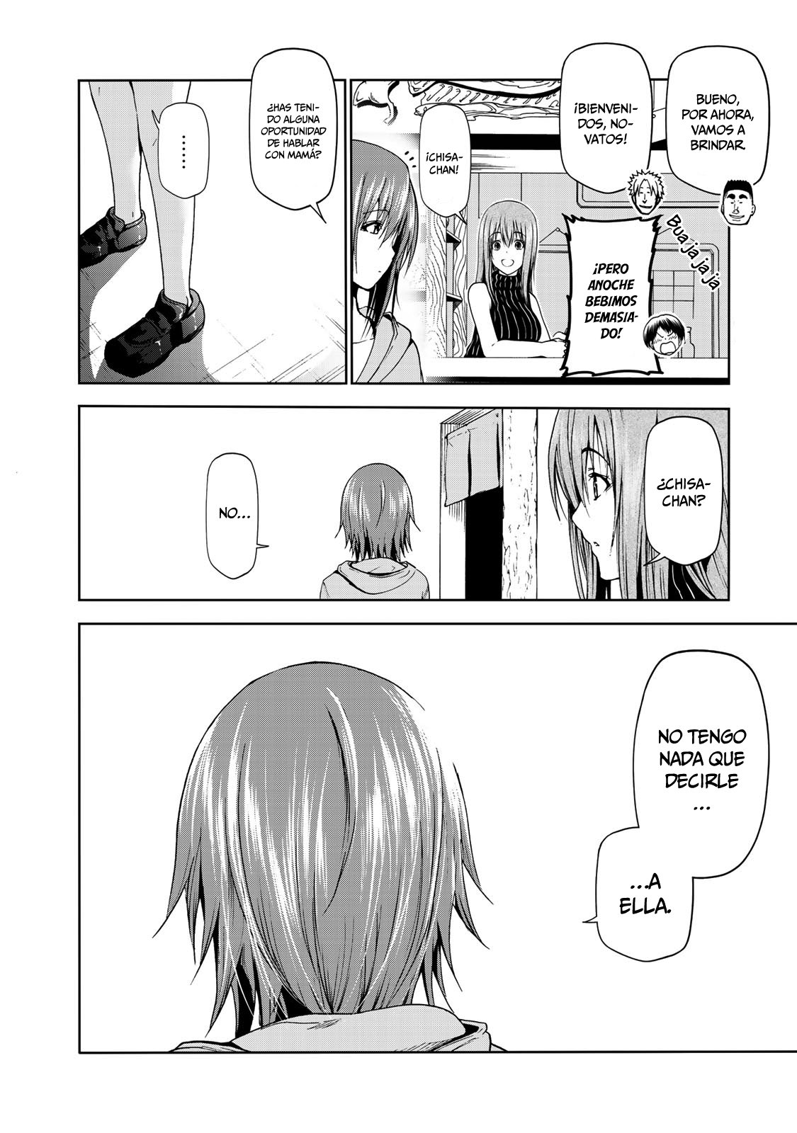Grand Blue Capitulo 57: mamá página 27