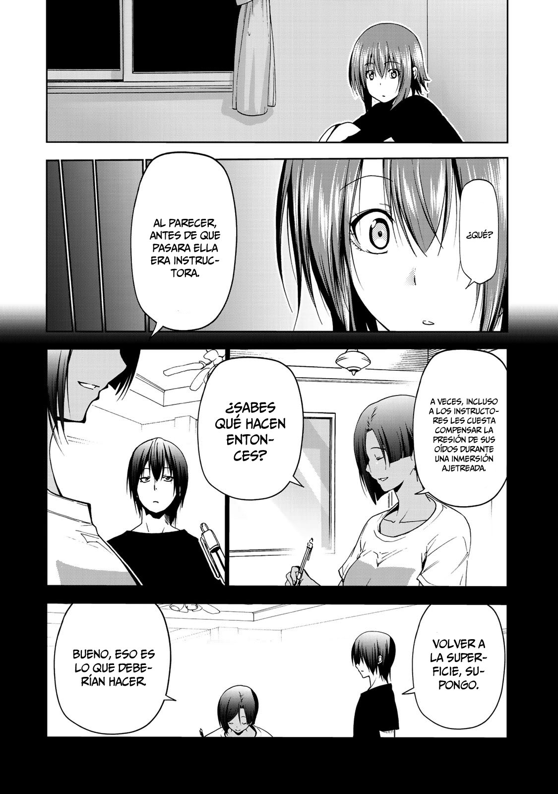 Grand Blue Capitulo 57: mamá página 34