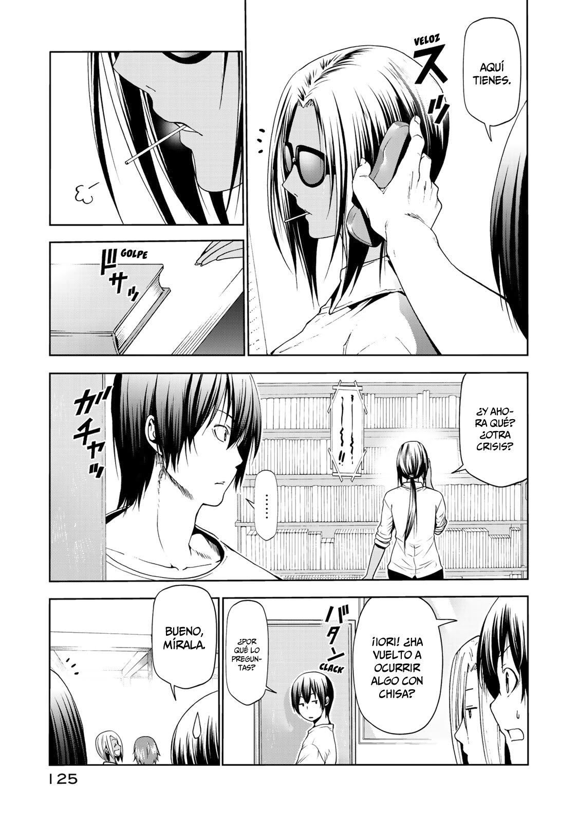 Grand Blue Capitulo 57: mamá página 4