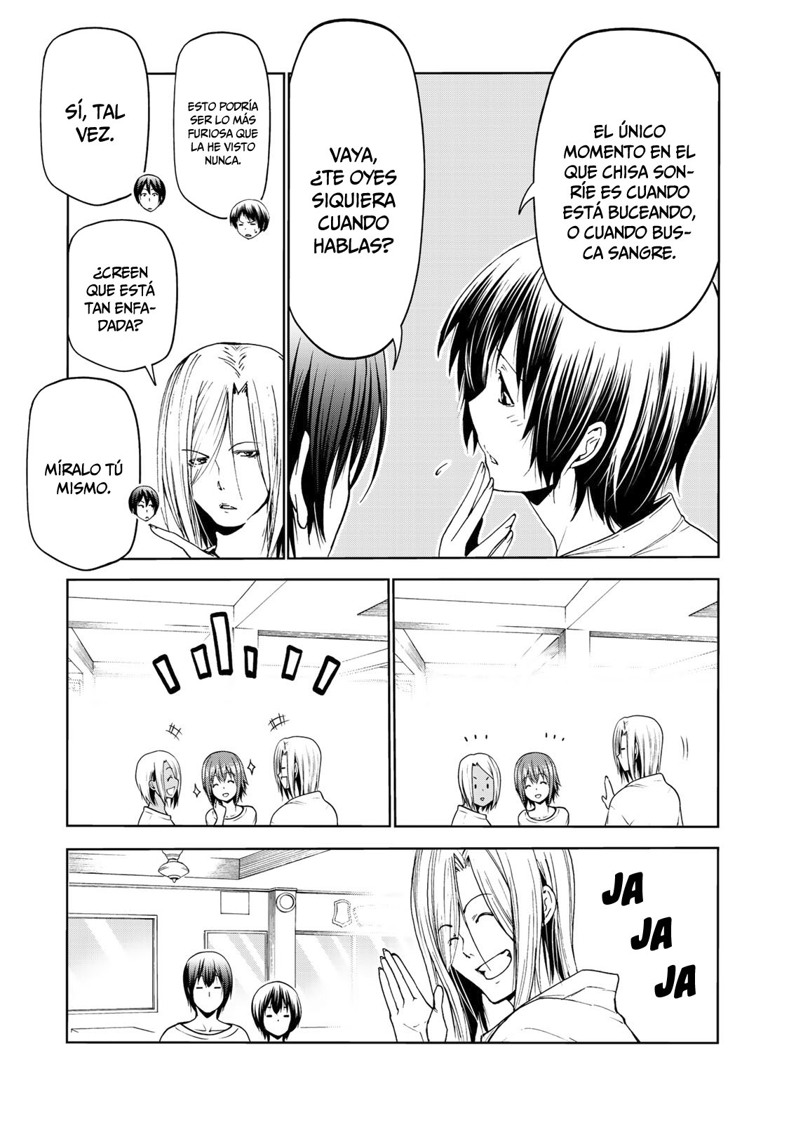 Grand Blue Capitulo 57: mamá página 6