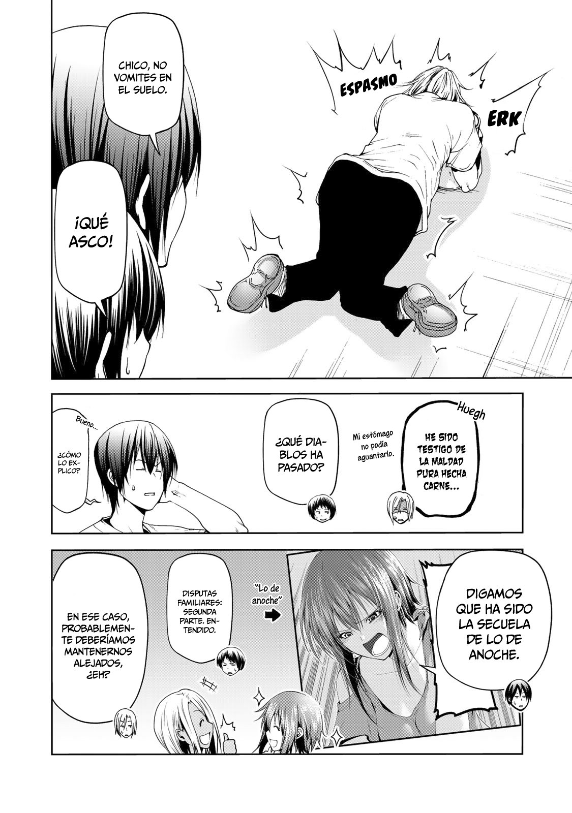 Grand Blue Capitulo 57: mamá página 7