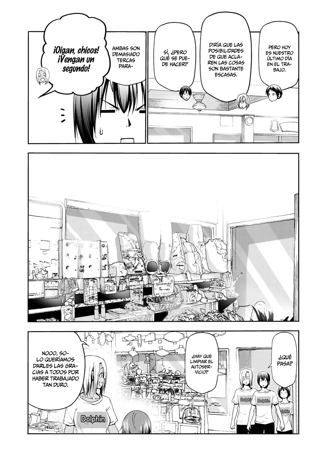 Grand Blue Capitulo 57: mamá página 8