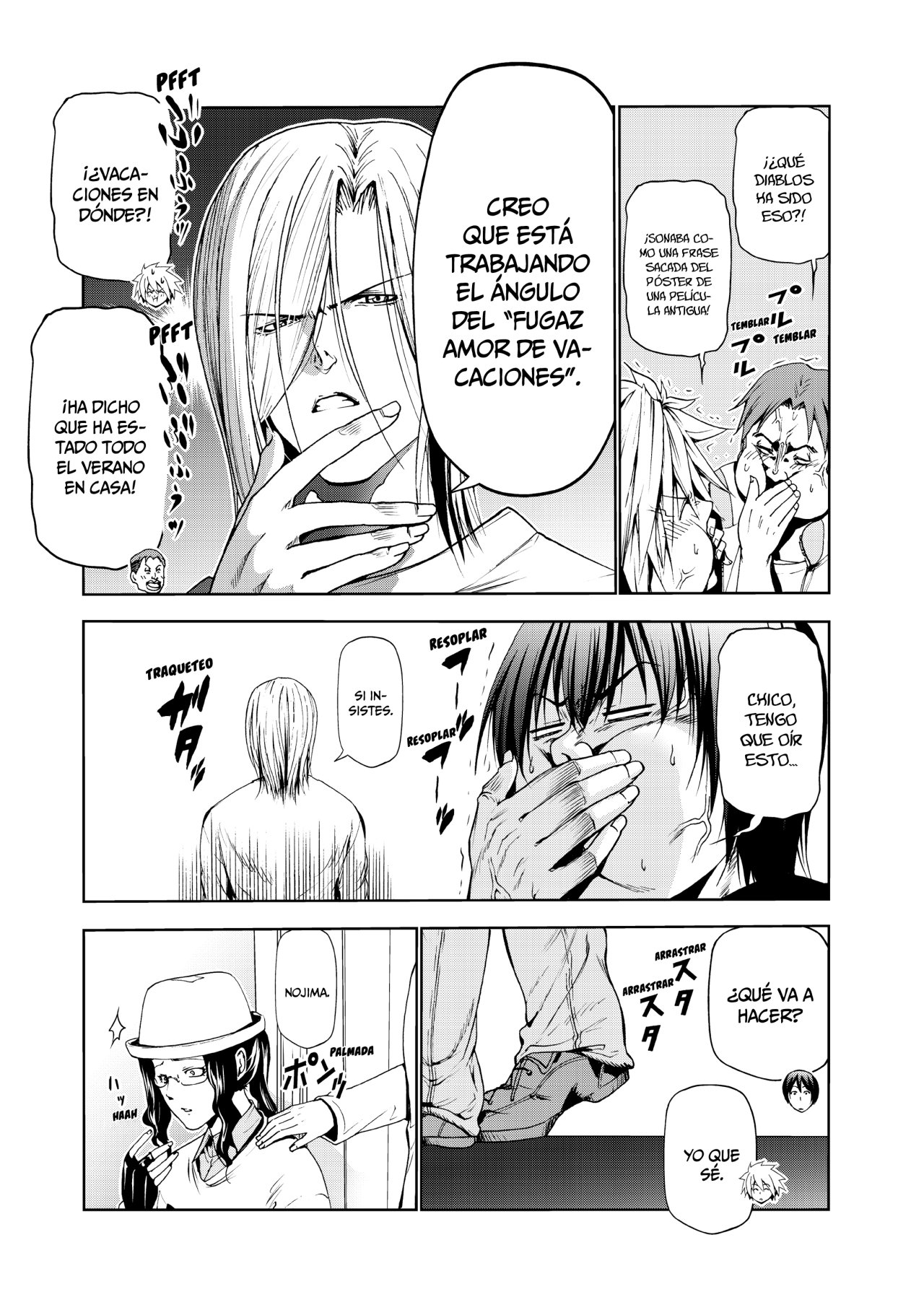 Grand Blue Capitulo 58: De vuelta a la universidad página 11