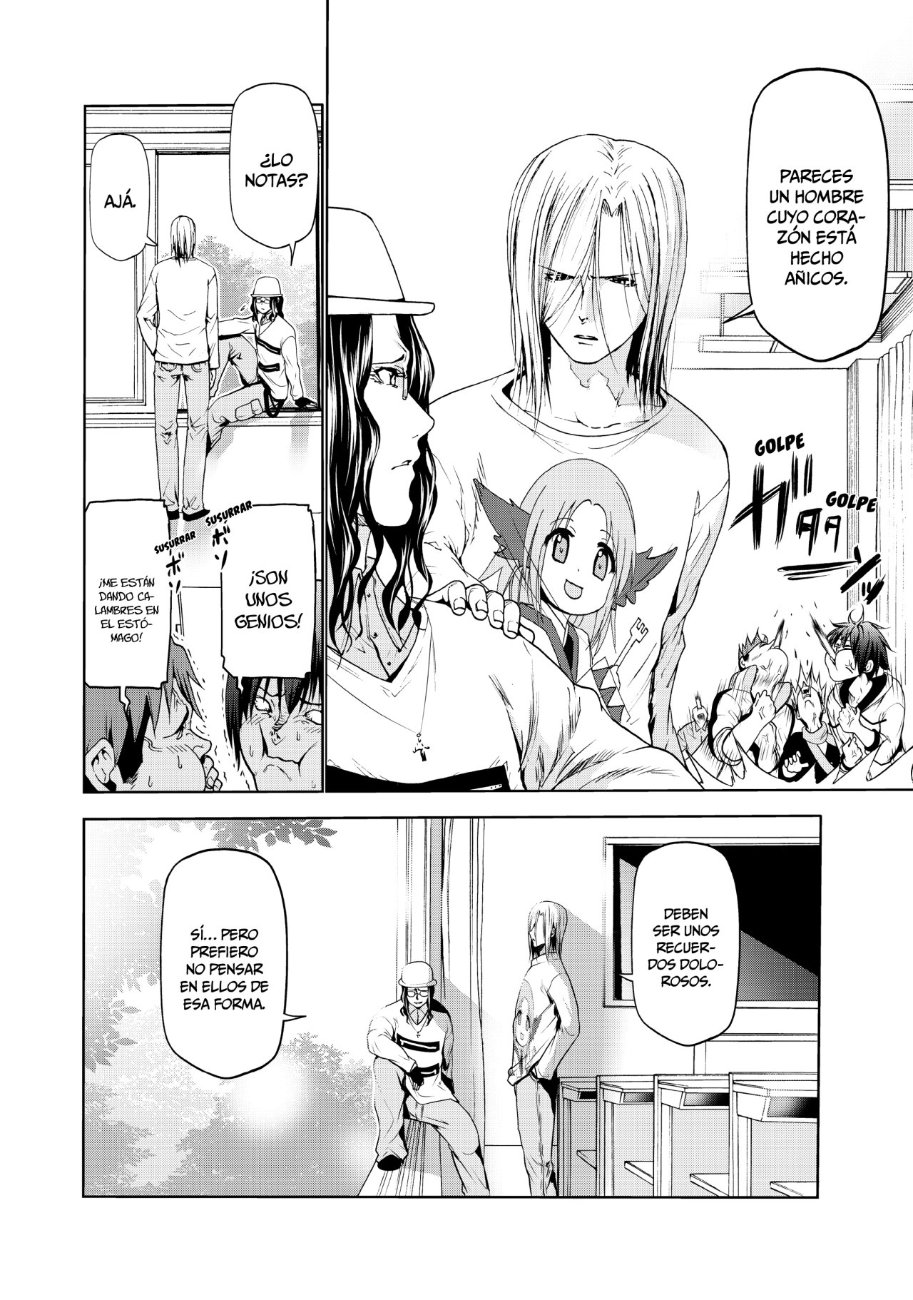 Grand Blue Capitulo 58: De vuelta a la universidad página 12