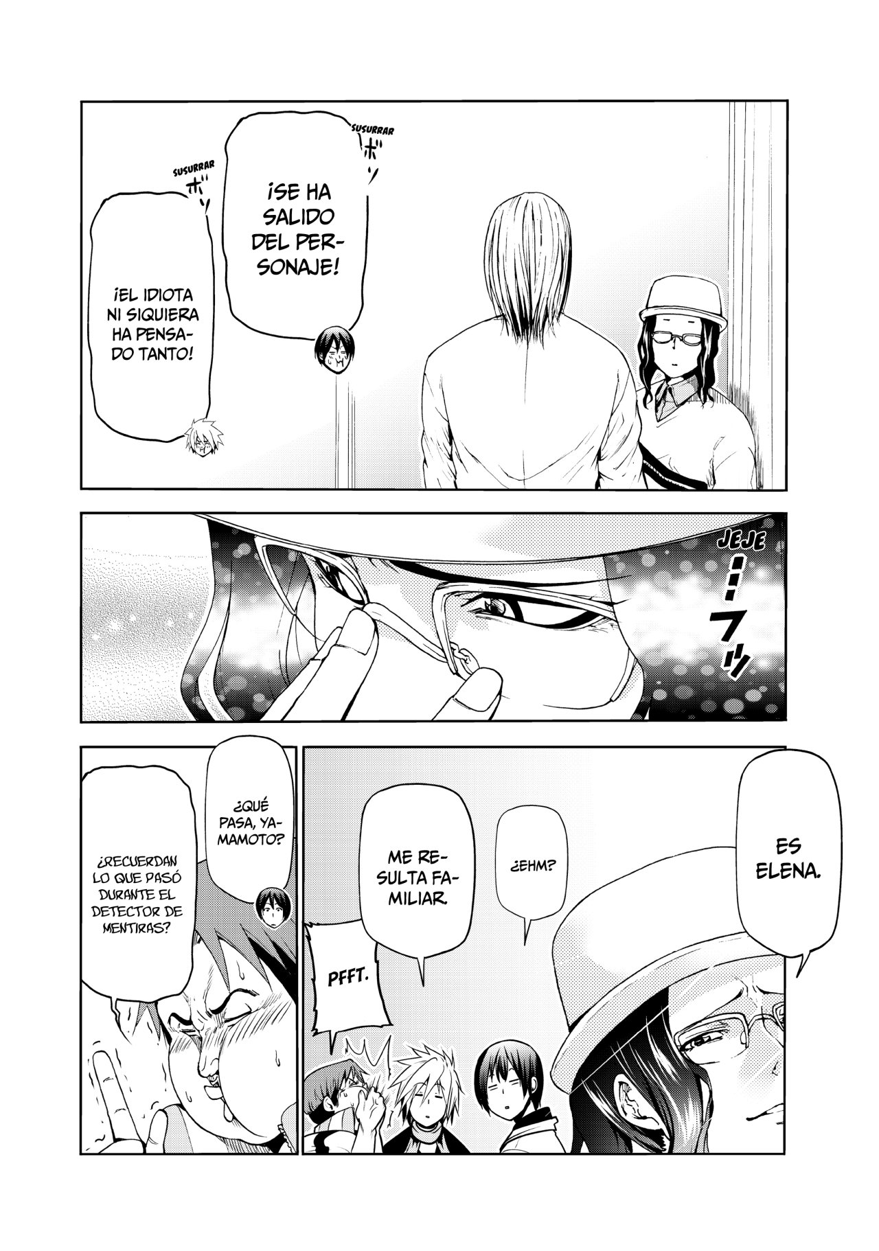 Grand Blue Capitulo 58: De vuelta a la universidad página 14