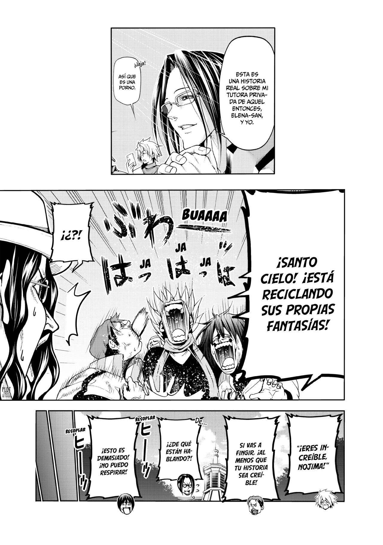 Grand Blue Capitulo 58: De vuelta a la universidad página 15