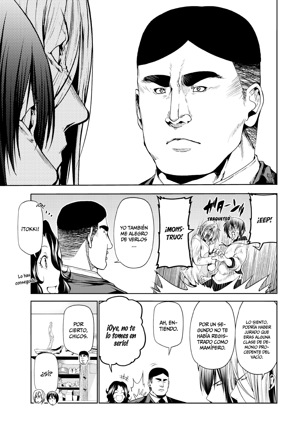 Grand Blue Capitulo 58: De vuelta a la universidad página 17