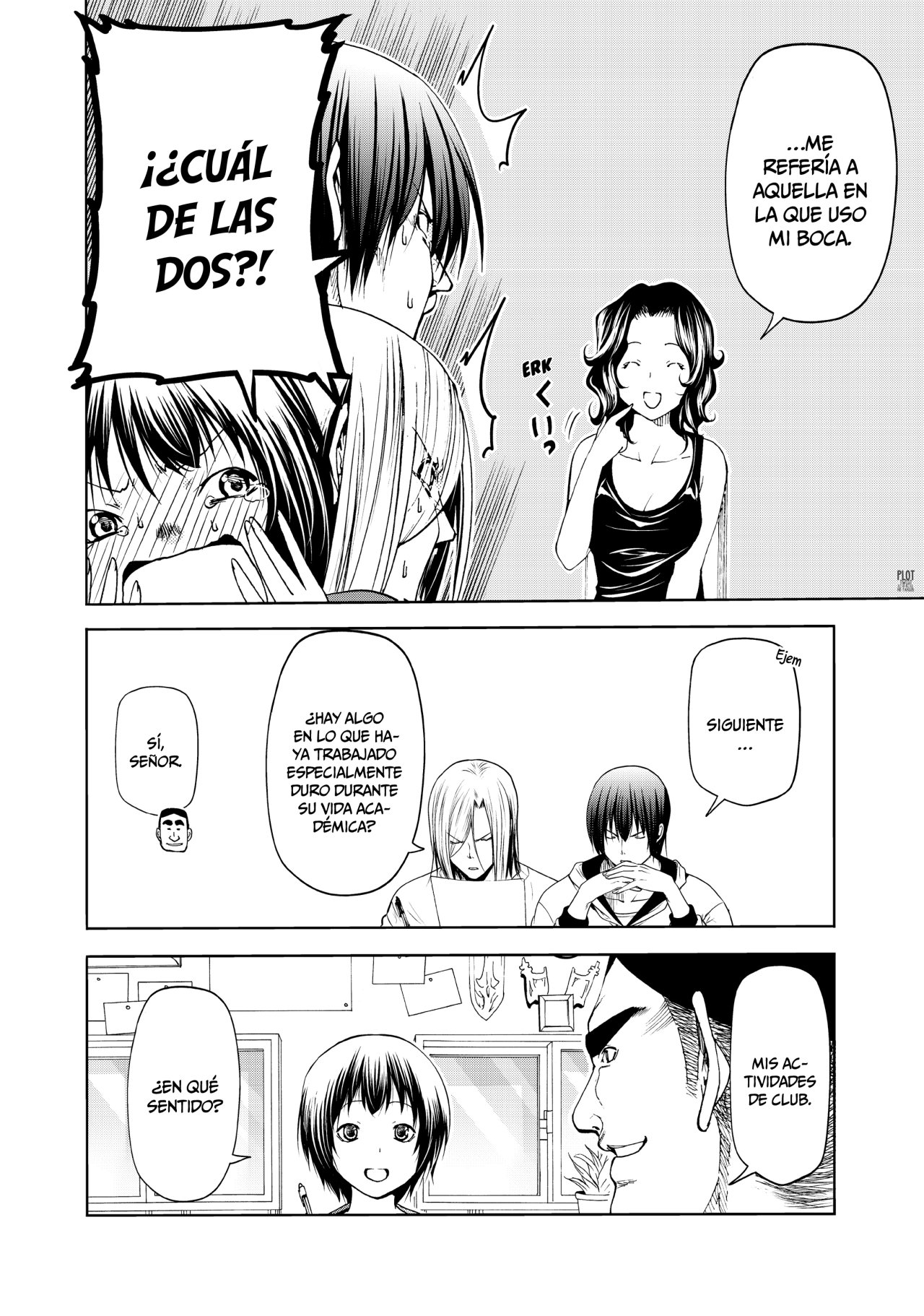 Grand Blue Capitulo 58: De vuelta a la universidad página 24