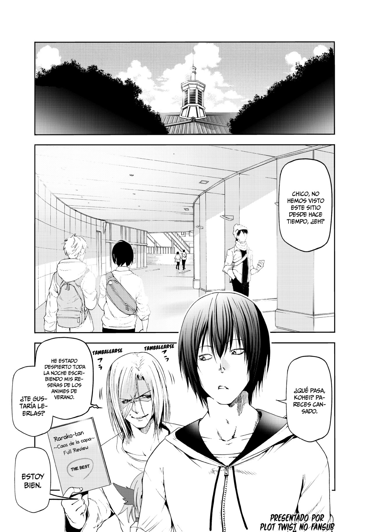 Grand Blue Capitulo 58: De vuelta a la universidad página 5