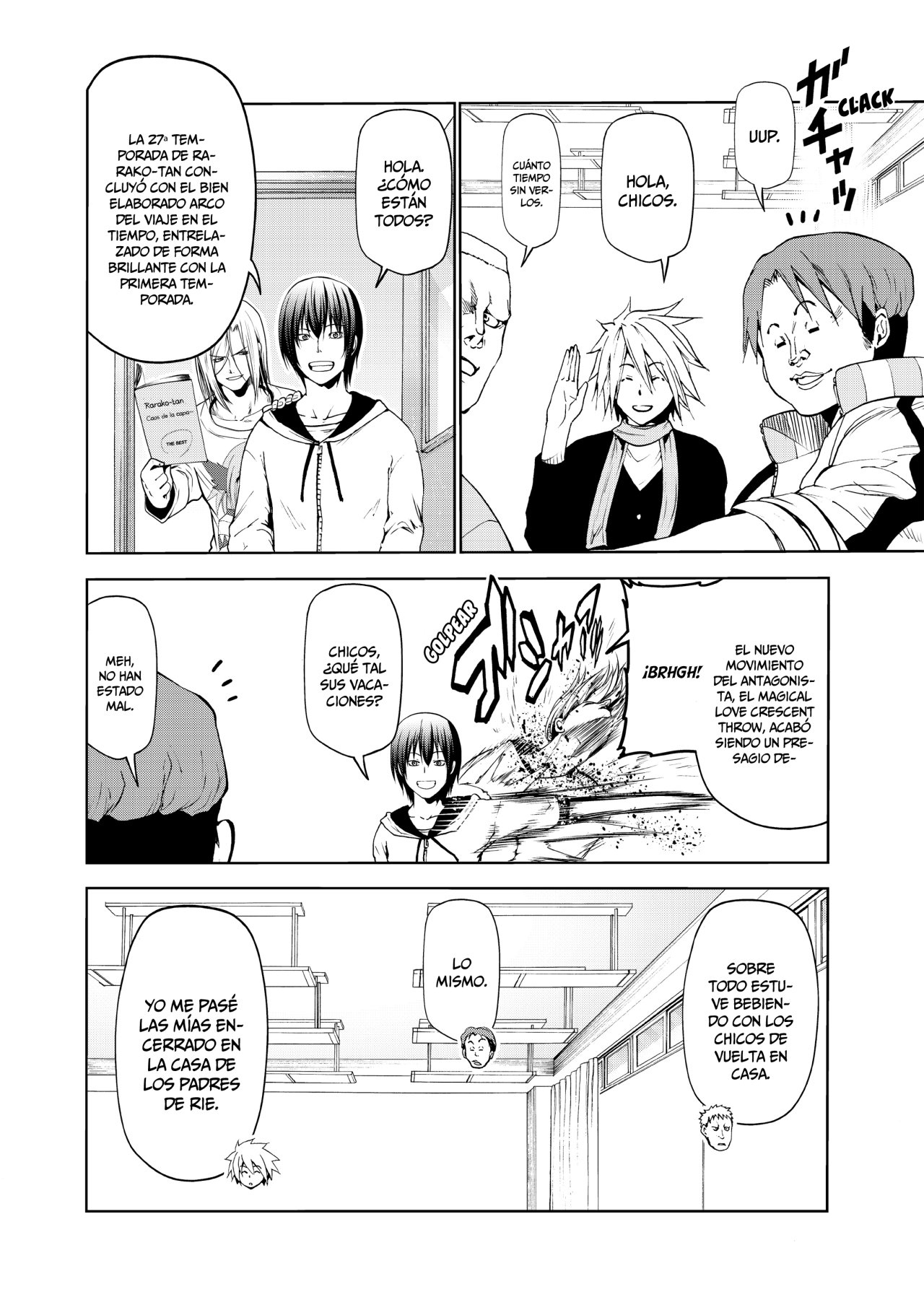 Grand Blue Capitulo 58: De vuelta a la universidad página 6