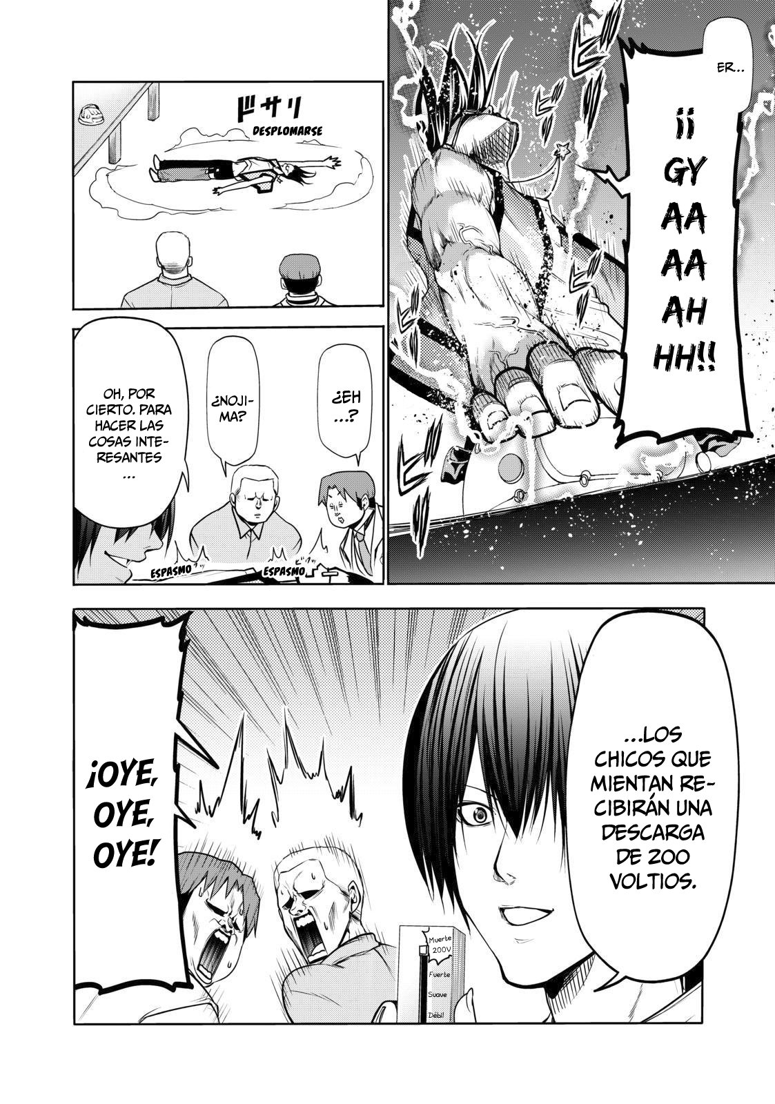 Grand Blue Capitulo 59: Mezclador: 2do Round página 35