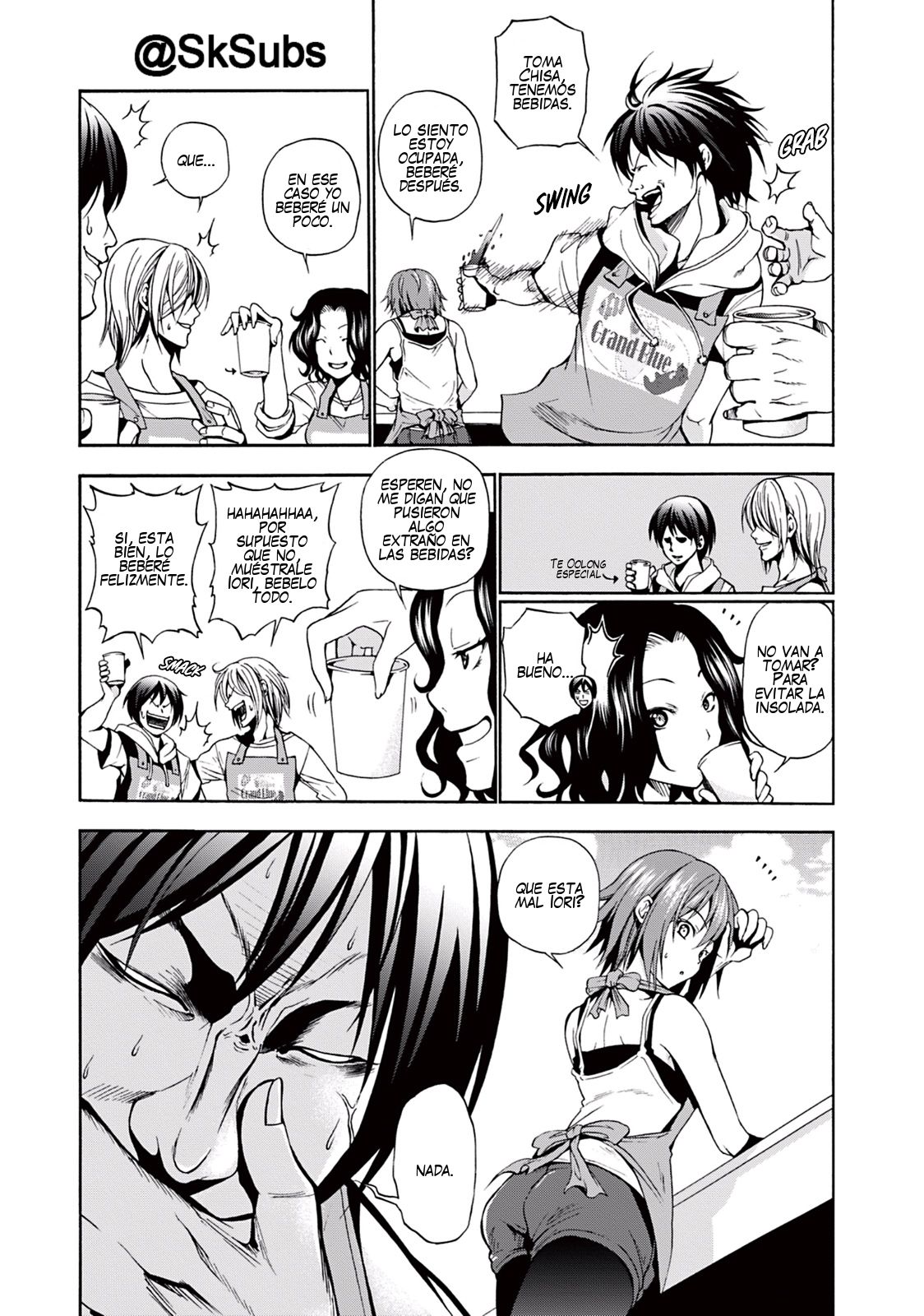 Grand Blue Capitulo 6 página 14