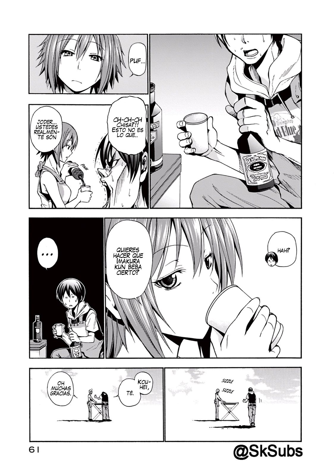 Grand Blue Capitulo 6 página 16