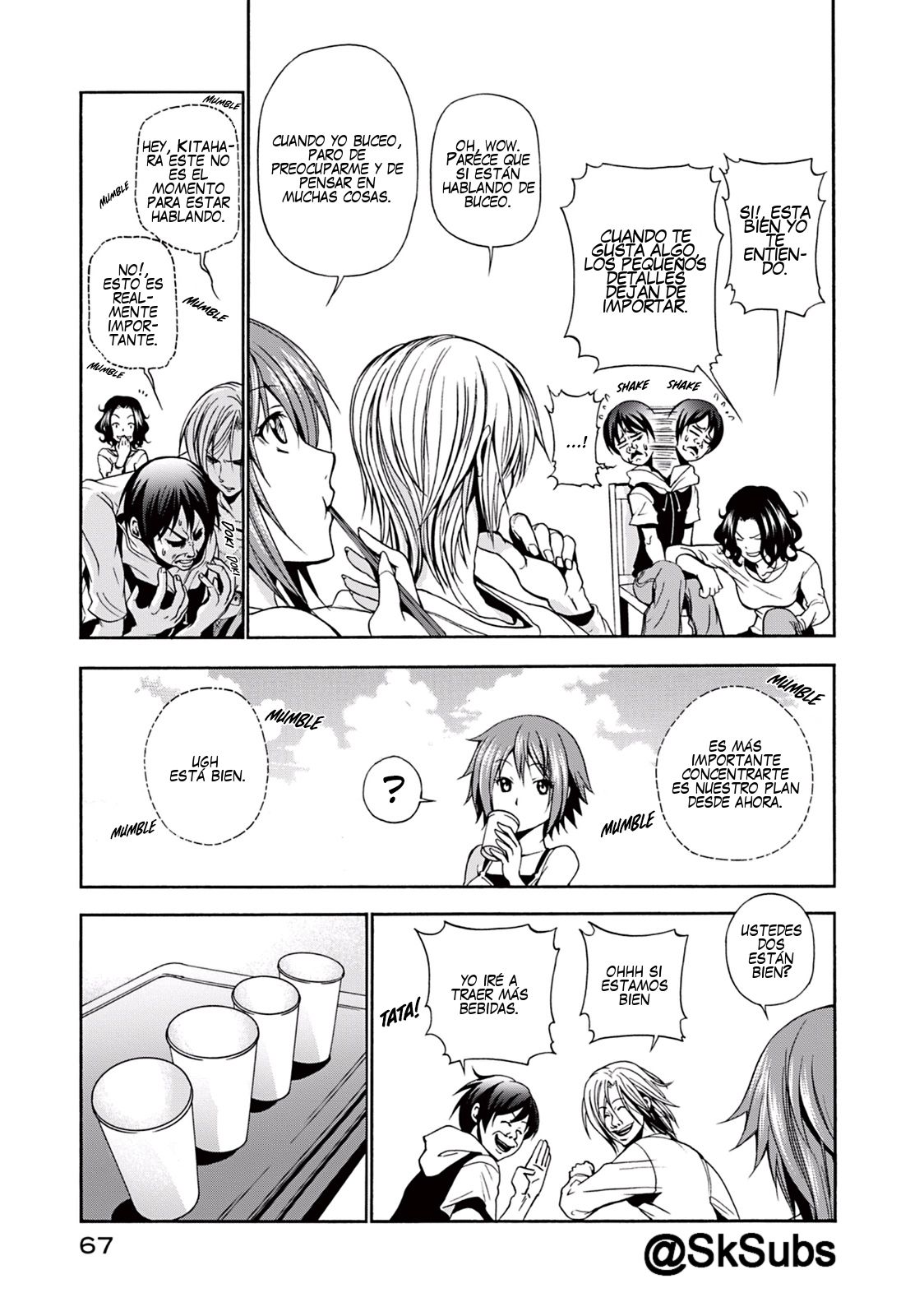 Grand Blue Capitulo 6 página 22