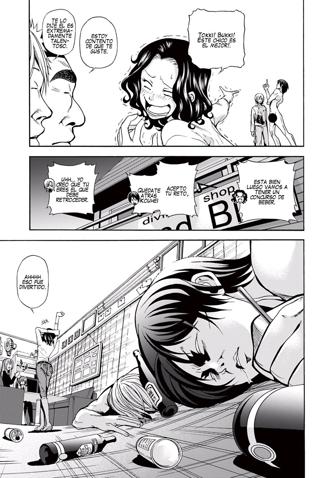 Grand Blue Capitulo 6 página 34