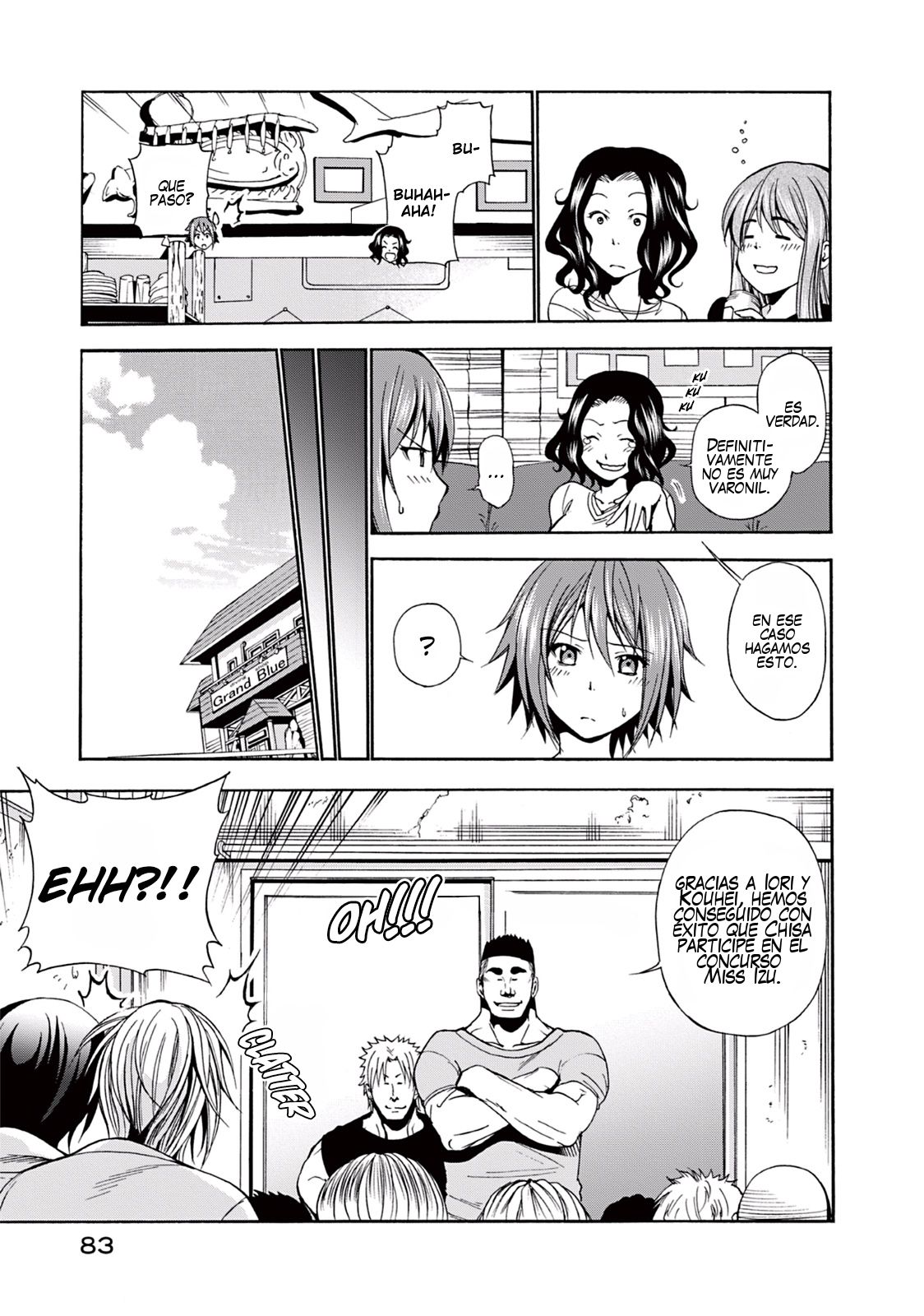 Grand Blue Capitulo 6 página 38